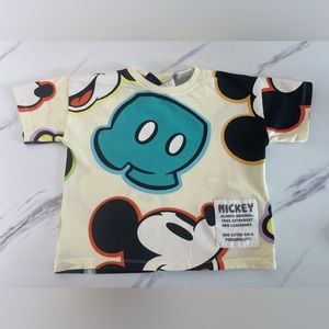 Zara Mickey Mouse Tee